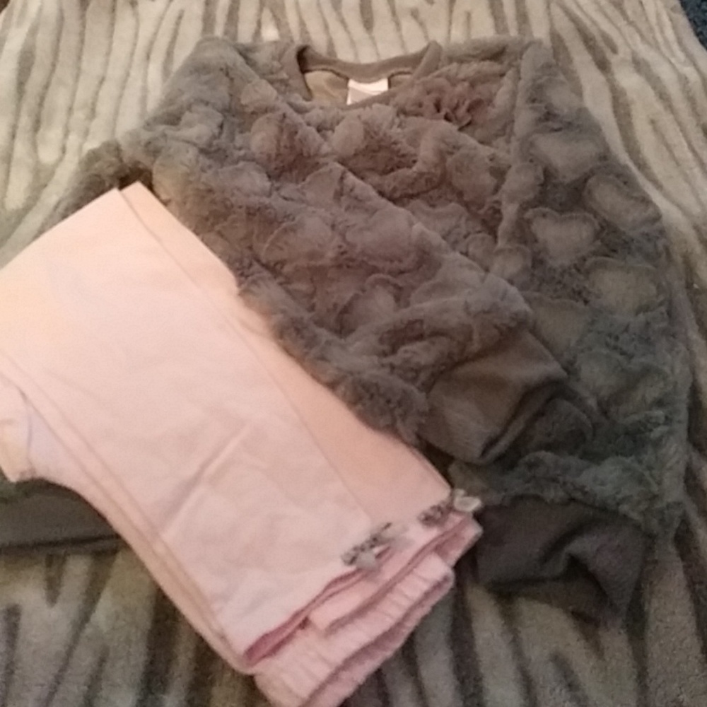 Nannette Plush sweater set